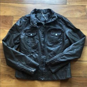 Leather jacket